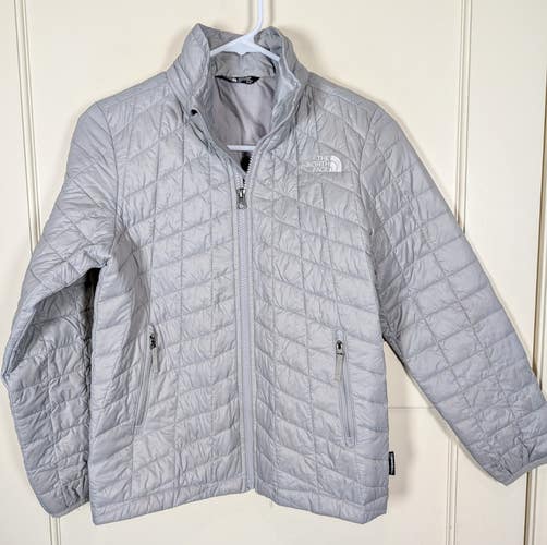 The North Face ThermoBall Eco Puffer Jacket Girls Size: M 10/12 Gray