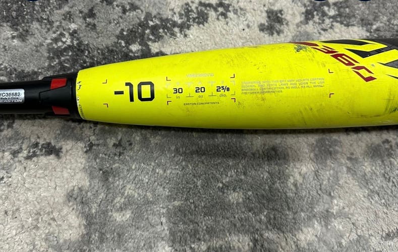 Easton ADV Composite USABat Certified Bat (-10) 20 oz 30" (Used)