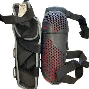 Used FLY RACING SHIN GUARDS Bike Shin Guards Black LG 11859-S000028235