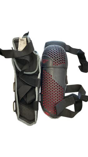 Used FLY RACING SHIN GUARDS Bike Shin Guards Black LG 11859-S000028235