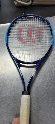 Used Wilson ULTRA Adult Tennis Racquet Navy Blue 4 3/8" 11497-S000155207