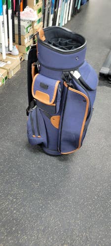 Used BAG Mens Cart Bag Navy Blue 11497-S000155204