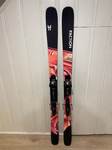 Unisex 2020 Faction Prodigy 1 176 cm All Mountain Skis With Bindings + Leki 48” Polls (Used)