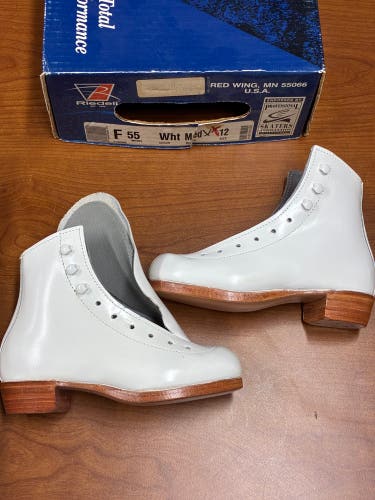 Riedell 55 Figure Skates I Junior 12 I (New)