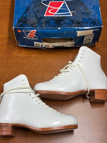 Riedell 375 Figure Skates I Adult 7.5 I (New)