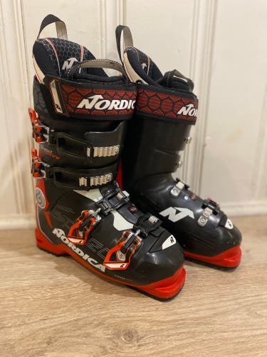Mondo 25 & 25.5 Men's Nordica SpeedMachine All Mountain Ski Boots Medium Flex (Used)