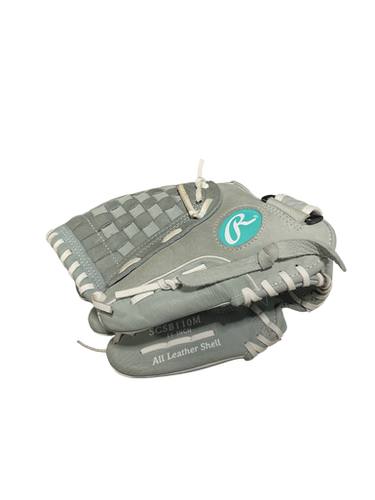 Used Rawlings SURE CATCH BB/SB Glove LH Throw Grey 11" 11834-S000046006