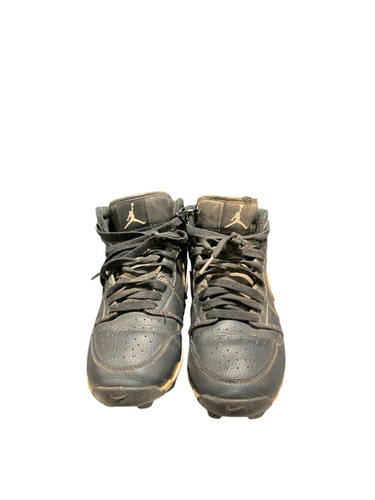 Used Nike AIR JORDAN CLEATS BB/SB Cleats Black Junior 02.5 11834-S000045971