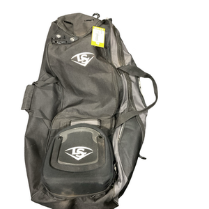 Used Louisville Slugger BACK CATCHER BAG BB/SB Player Carry Bag Black 11834-S000045936