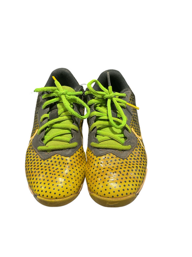 Used Nike DIAMOND BB/SB Cleats Yellow Junior 04.5 11834-S000045933
