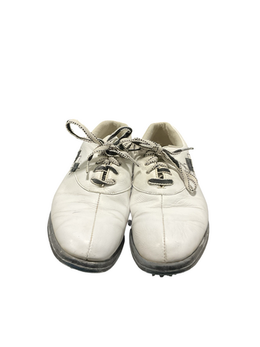 Used Foot Joy Mens Golf Shoes White Senior 8.5 11834-S000045901