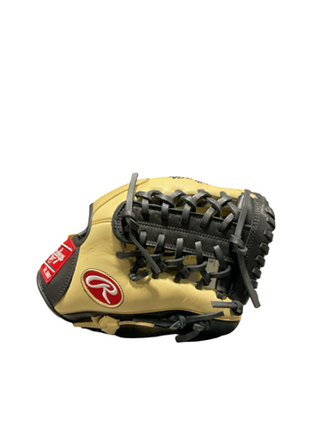 Used Rawlings GG ELITE GLOVE BB/SB Glove RH Throw Tan And Black 11 1/2" 11834-S000045888