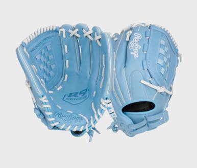 New R9 SERIES COLUMBIA BLUE 12.5IN SOFTBALL GLOVE 11834-RAWR00704416
