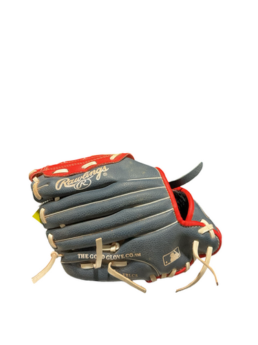 Used Rawlings PLAYER SERIES GLOVE BB/SB Glove RH Throw Navy Blue 9 1/2" 11834-S000045856