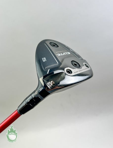 RH Callaway ELYTE Titanium 5 Wood 18* Ventus TR 7-S Stiff Graphite Golf Club
