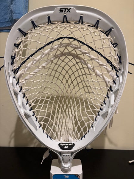 Adult STX Eclipse 2 Fresh Stringing Goalie Head (Used)