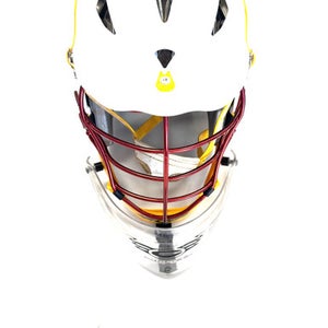 Used Cascade PRO 7 Lacrosse Helmet White One Size 11860-S000304100
