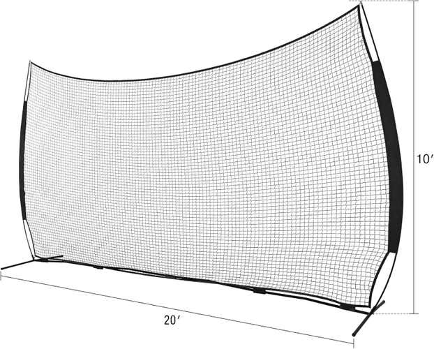 Baseball Softball lacrosse soccer wall backstop divider barricade