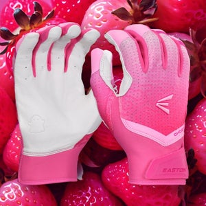 EASTON GHOST ETHOS FASTPITCH BATTING GLOVES (S), STRAWBERRY GLOW E00714088