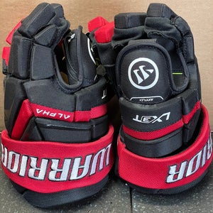 New Warrior Alpha Lx3t Hockey Gloves 14” Black and Red