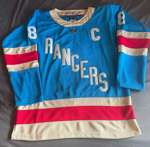 New York Rangers Centennial Blue #8 JT Miller Jersey Size 50 NWT