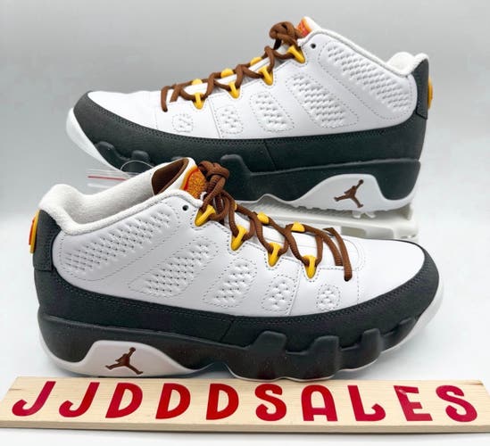 Nike Air Jordan 9 G NRG U24 U.S. Open Masters PGA White Gold FN6931-100 Men Sz 6.5 New