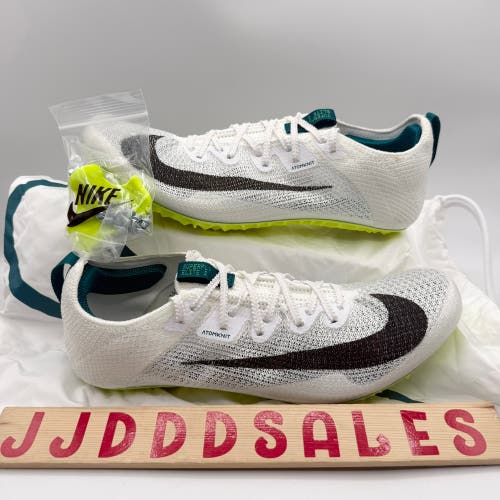 Nike Zoom Superfly Elite 2 Track Spikes White Spruce FZ9662-100 Men’s Sz 10.5 NEW

New without box