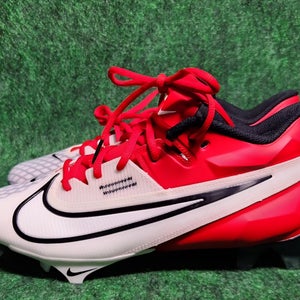 Nike Vapor Edge elite 360 2 Football Cleats Size 11 Red Black DA5457-616