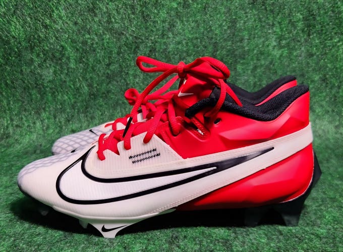 Nike Vapor Edge elite 360 2 Football Cleats Size 11 Red Black DA5457-616