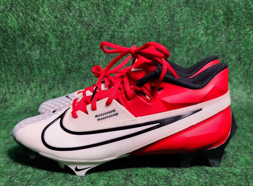 NEW Nike Vapor Edge Pro 360 2 Football Cleats DA5456-616 Size 10 Red Nike Vapor Edge Pro 360 2 University Red Football Cleats  main image 4