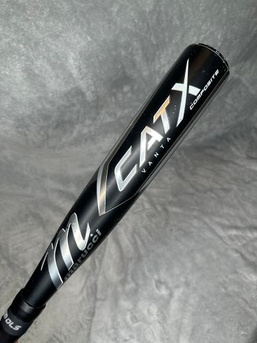 2024 Marucci CATX Vanta Composite Bat USSSA Certified (-10) Composite 19 oz 29" (Used)