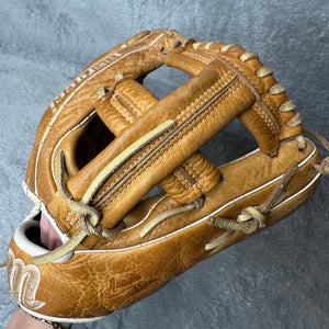 Yellow Marucci Acadia RH Infield Baseball Glove 11.5" (Used)
