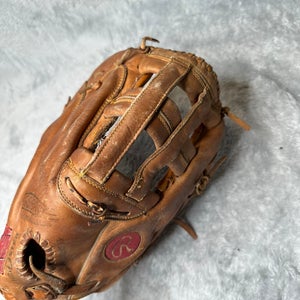 Brown Rawlings RH First Base Baseball Glove 12" (Used)
