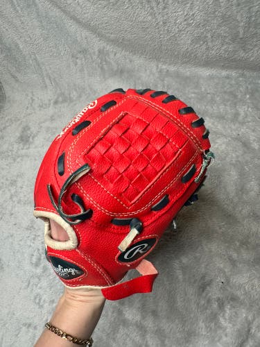 Red Rawlings Players Series RH Pitcher's Baseball Glove 9" (Used)