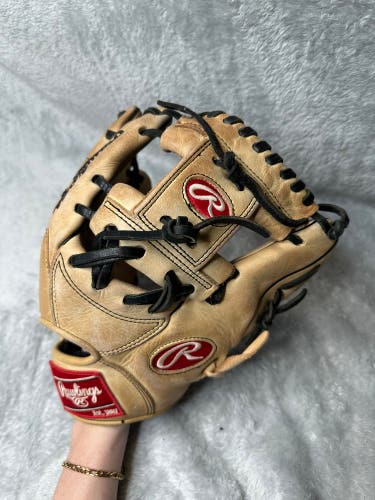 Brown Rawlings Gold Glove Elite RH Infield Baseball Glove 11.25" (Used)