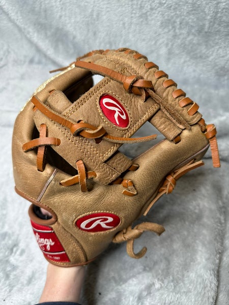 Brown Rawlings Player Preferred RH Infield Baseball Glove 11.5" (Used)