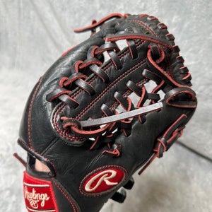 Black Rawlings R9 RH Outfield Baseball Glove 11.5" (Used)