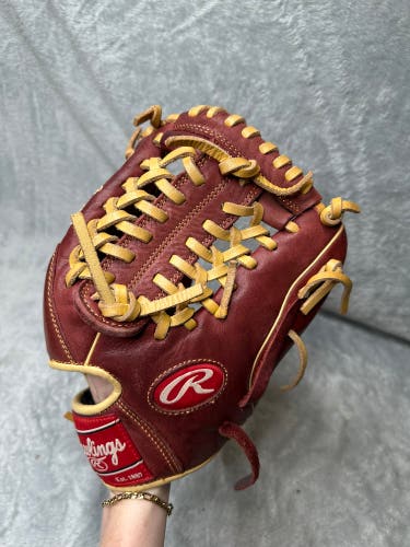 Red Rawlings Sandlot RH Outfield Baseball Glove 11.75" (Used)