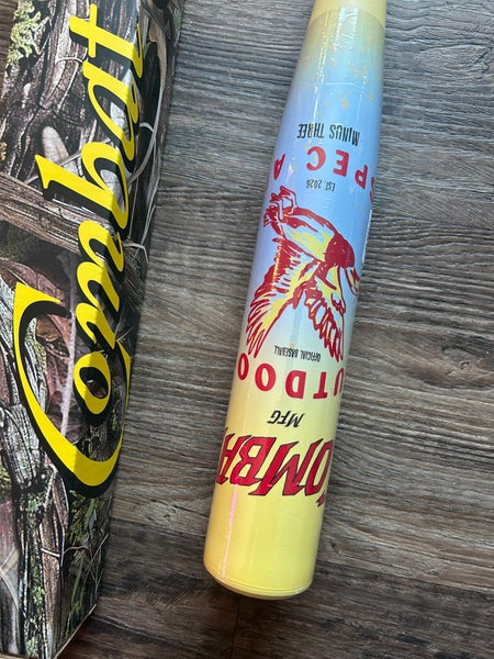 (-3) 31 oz 34" (New) COMBAT MFG Spec A1 Big Barrels BBCOR Baseball Bat: CBB6GUN3
