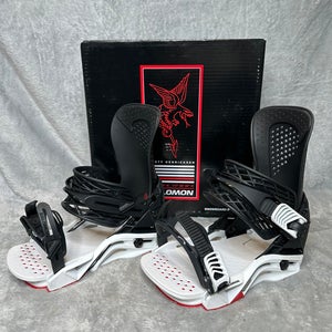 Limited Edition Men's Medium Salomon Dusty Hendricks Hologram Snowboard Bindings (New)