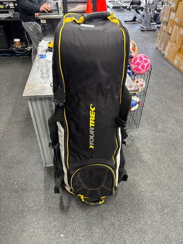 Used Tour Trek HARD WHEELED TRAVEL BAG Travel Bag Black 11337-S000478962