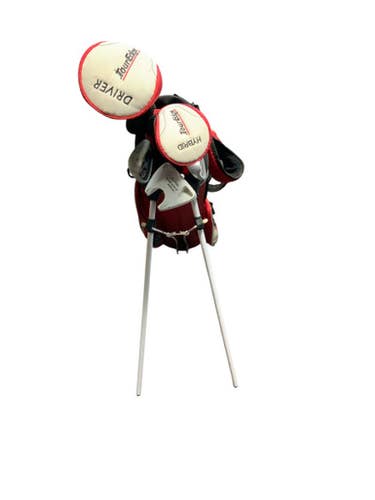 Used Tour Edge BAZOOKA HT MAX-J Jr Package Set RH White/Black/Red 6 Piece 11823-S000037133