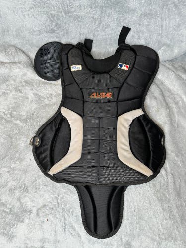 Black Intermediate All Star Catcher's Chest Protector (Used)