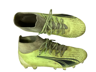 Used Puma ULTRA Soccer Cleats Green Junior 04 11613-S000176441