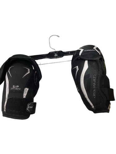 Used Bauer SUPREME COMP Senior Elbow Pads SM 11613-S000176429