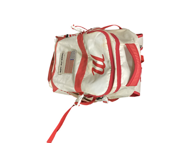 Used Marucci BB/SB Player Backpack Red And White 11613-S000176365