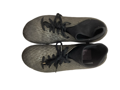 Used Nike HYPERVENOM Soccer Cleats Black Junior 04 11613-S000176580