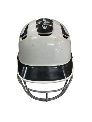 Used Easton Z5 2 TONE Batting Helmet w/Mask White M/L 11613-S000176477