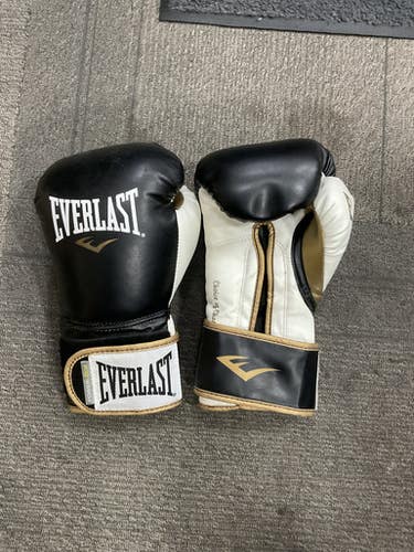 Used Everlast Boxing Gloves Black Senior 11614-S000230157