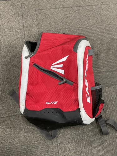 Used Easton ELITE BACKPACK BB/SB Player Backpack Red 11614-S000230205